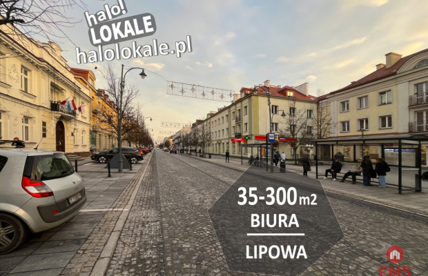 Lokale biurowe na Lipowej 60-300m2