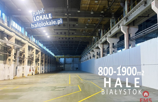 Duża hala w Białymstoku