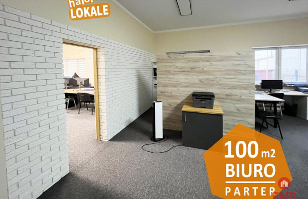 Powierzchnia biurowa 100 m2