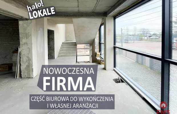 Efektowne biuro. Siedziba firmy.