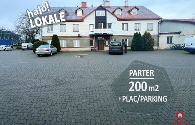 Świetna lokalizacja, duży parking