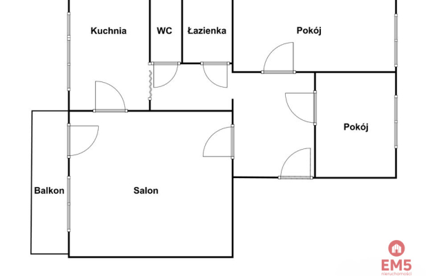 Mieszkanie 3-pokojowe do własnej aranżacji!