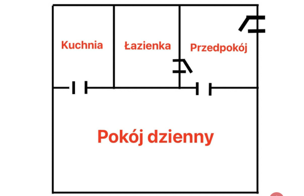 Przytulna kawalerka w centrum miasta-27, 9m²