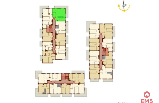 Piękny apartament 4 pokojowy z tarasem na dachu