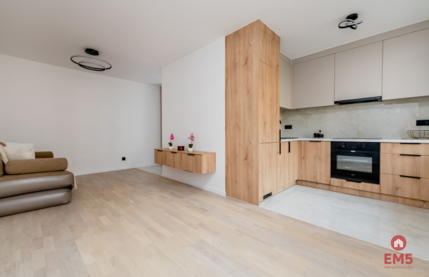 Nowoczesne 2-pokojowe mieszkanie z garderobą