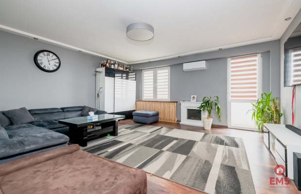 Przestronne 2 pokoje z widokiem na miasto