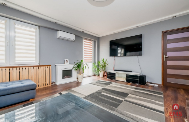 Przestronne 2 pokoje z widokiem na miasto