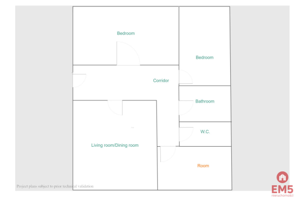 4 pokoje Słoneczny Stok