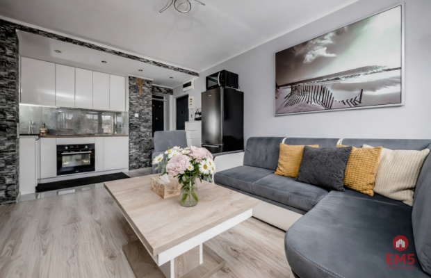 Dwa pokoje w centrum z balkonem