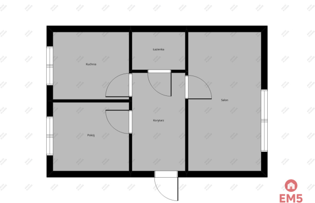 Mieszkanie 2 pokojowe w centrum miasta.