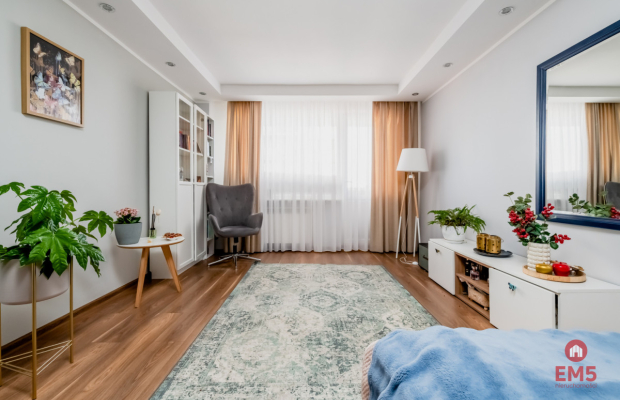 Trzy pokoje, duży balkon, Centrum