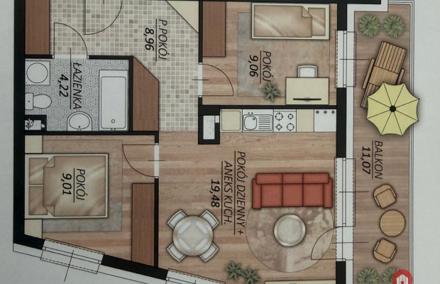 Elegancki apartament, nowy blok,  Os. Piasta