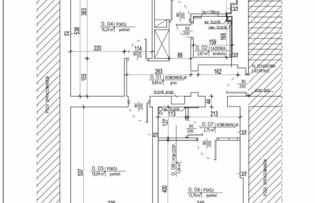 4 kawalerki w Centrum