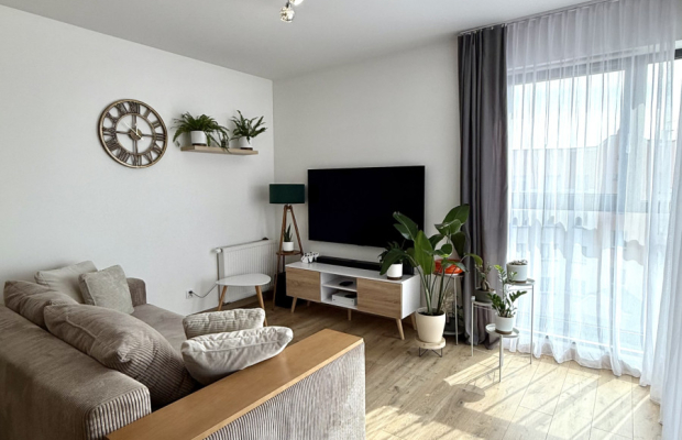 Apartament z tarasem i widokiem na Jezioro Ełckie