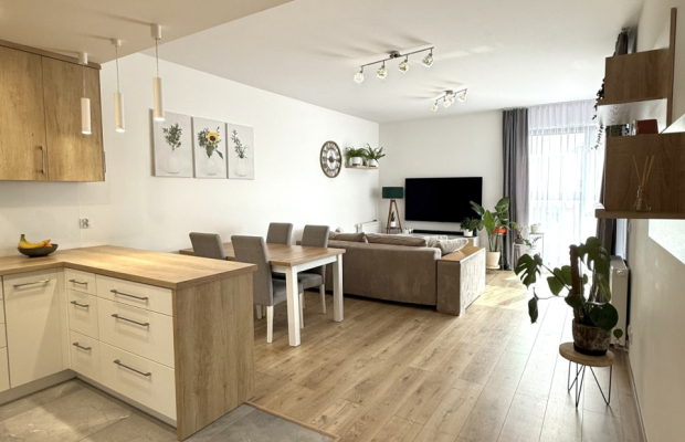 Apartament z tarasem i widokiem na Jezioro Ełckie