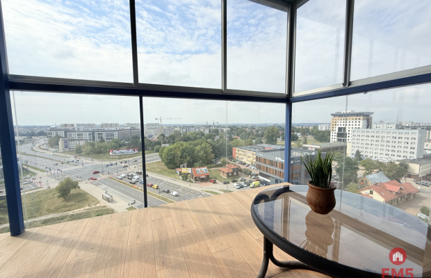 Panorama miasta i 3 oddzielne pokoje