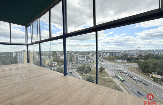 Panorama miasta i 3 oddzielne pokoje