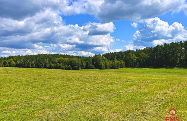Działka budowlana w pobliżu jeziora.