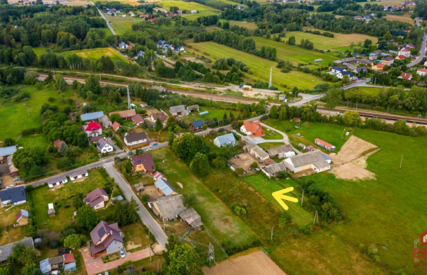 Działka pod lasem, blisko Białegostoku.
