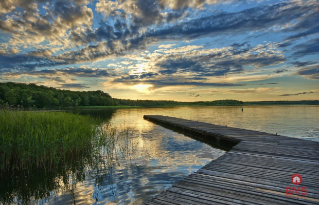 Działka budowlana - pierwsza linia w strefie ciszy