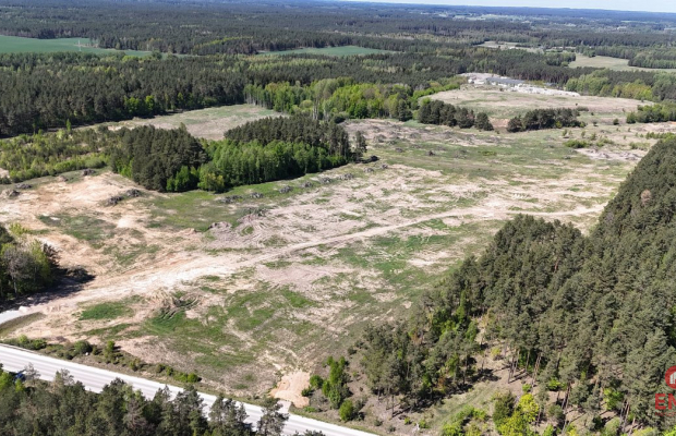 Działka przemysłowa 0,4 ha pod Wasilkowem