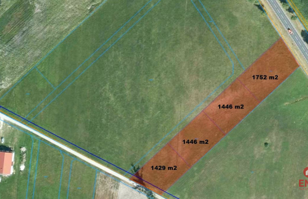 Działki budowlane. Zagruszany