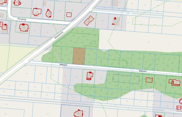 Działka budowlana w Karakulach,