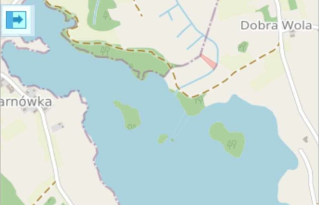 Działka nad jeziorem w gminie Stare Juchy.