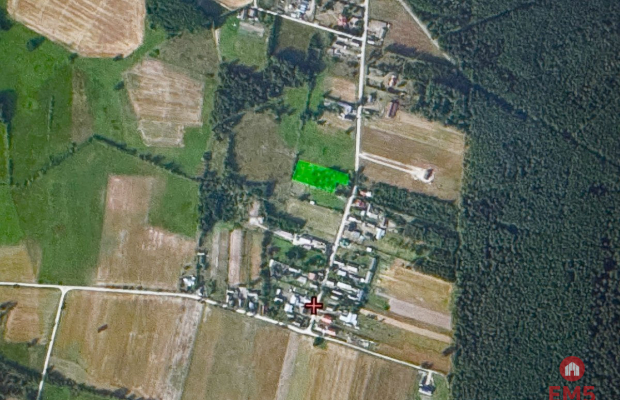 Działka w  Kosmatym Borku