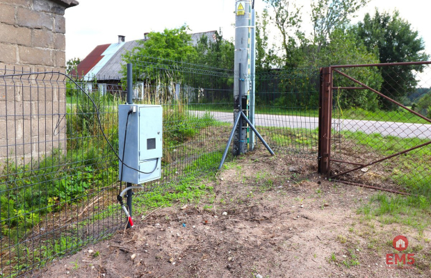 Działka nad jeziorem Serwy