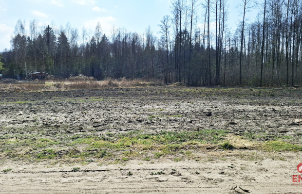 Działka budowlana pod lasem. 1085 m2