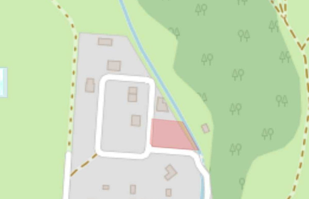 działka pod lasem blisko Białegostoku ze stawem