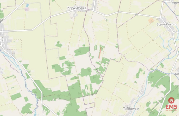 Działka rolna ok. 2 ha w gminie Czyże.