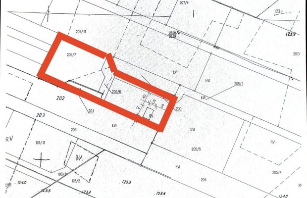 Działka budowlana, staw, ogrodzenie