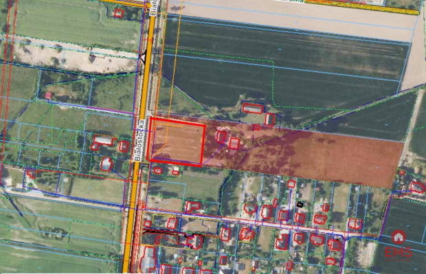 Działka budowlana 3000 m2, Bielsk Podlaski