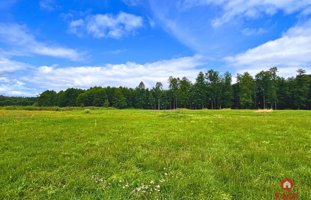 Działka budowlana na Szlaku WJM - jezioro Harsz.
