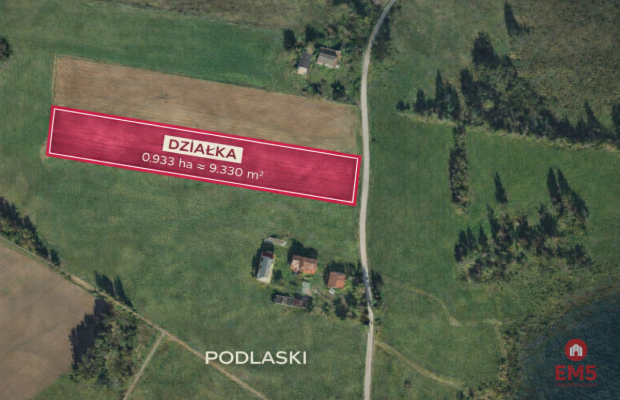 Działka rolno-budowlana; Podlaski, Gmina Sejny