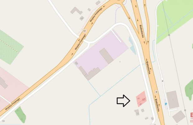 Działka usługowa w Augustowie