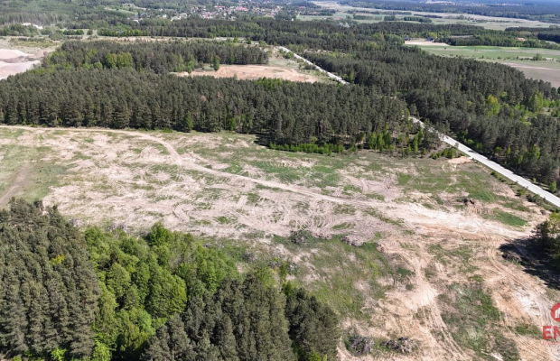 Działka przemysłowa 0,34 ha pod Wasilkowem