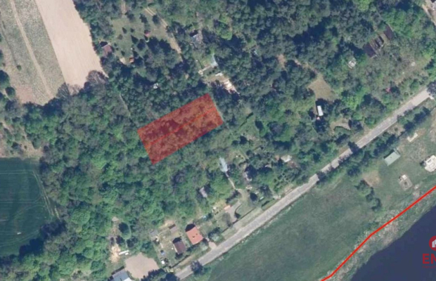 Działka rekreacyjna nad Narwią