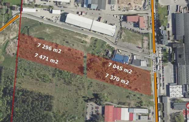 Działka inwestycyjna 0,7 ha, ul. Elewatorska