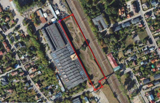 Plac przemysłowy 11000 m2