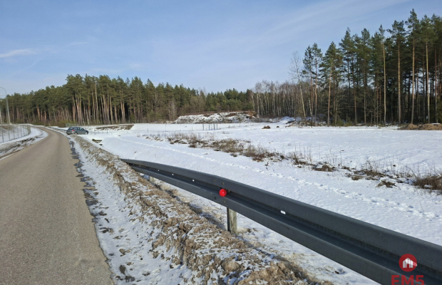 działka 4500 m2 przy DK 8