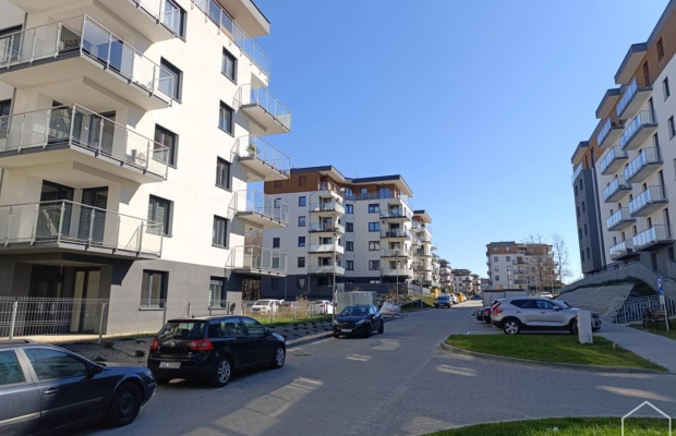 Apartament z tarasem w nowym budownictwie