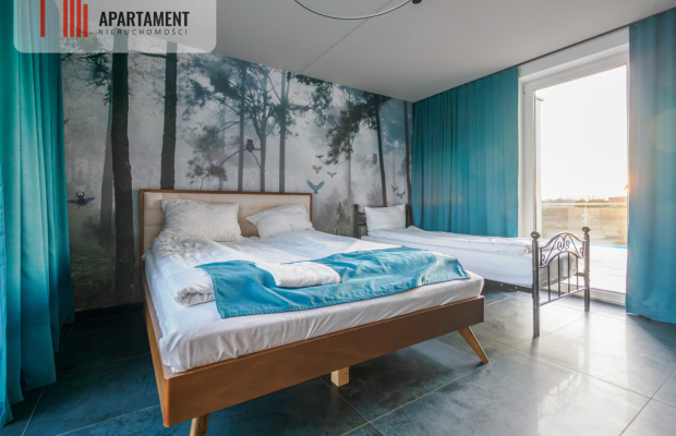 Dom z widokiem na jezioro, garaż, spokojna okolica