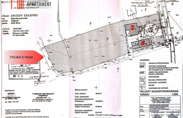 Tylko u nas! Dom na działce 4600mkw pod Bydgoszczą
