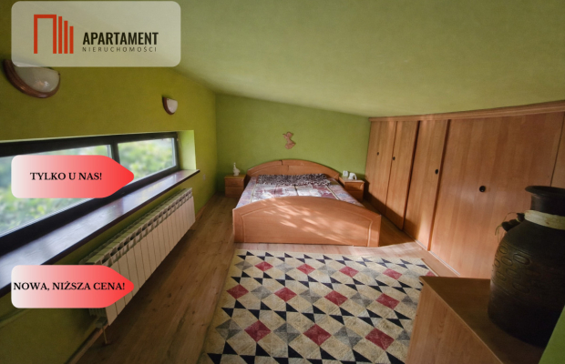 Dom i kawalerka z ogrodem. Aleksandrów Kujawski