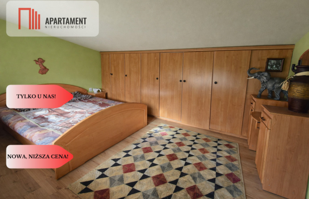 Dom i kawalerka z ogrodem. Aleksandrów Kujawski