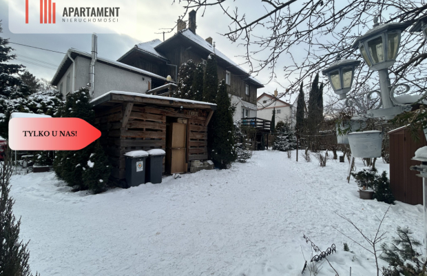 Piętro domu z ogrodem i widokiem na Karkonosze