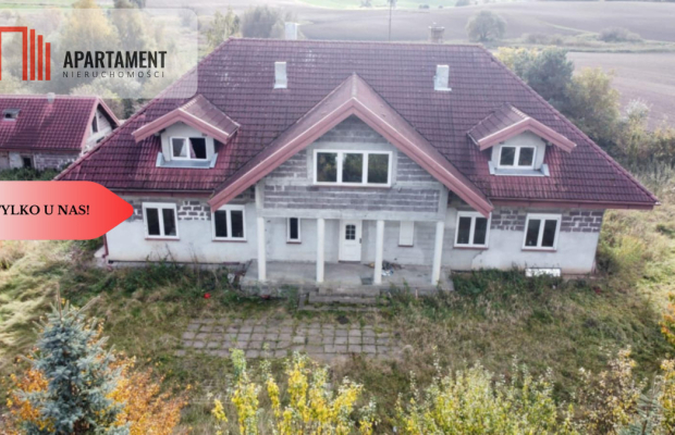 Duży dom z potencjałem na motel,2 ha działki, staw